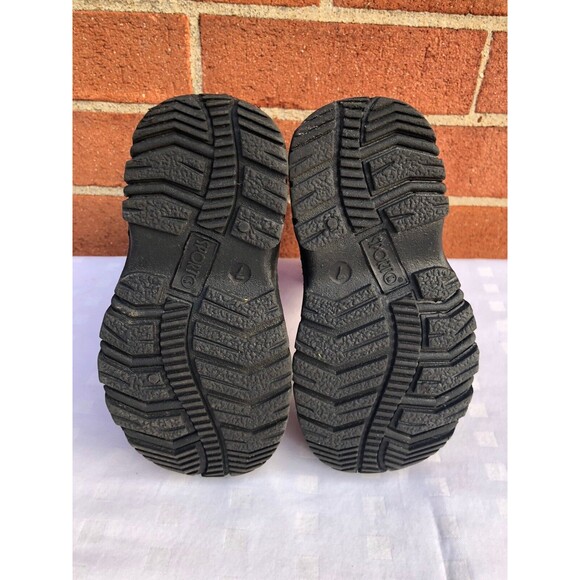 Sporto  Toddler Girls Winter Boots Pink & Black suede man made materials SZ US 7 - Picture 10 of 10